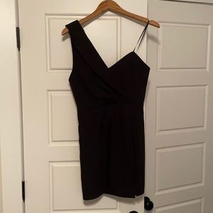 One-Shoulder Little Black Dress